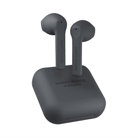 Écouteurs sans fil Bluetooth Happy Plugs Air 1 Go noir
