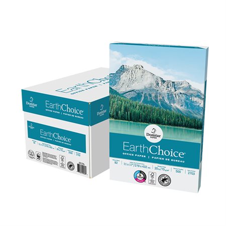 Papier d'affaires EarthChoice® Boîte de 2500 (5 paquets de 500) 11 x 17 po