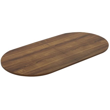Chateau Series Walnut 8' Oval Conference Tabletop