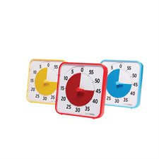 Set of Time Timers® 8'' blue, red, yellow