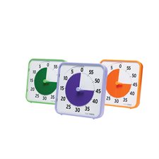 Set of Time Timers® 8'' orange, purple, green