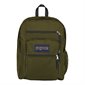 Big Student Backpack Dedicated laptop compartment army green