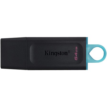 Clé USB Data Traveler de Kingston 64 Go noir et bleu