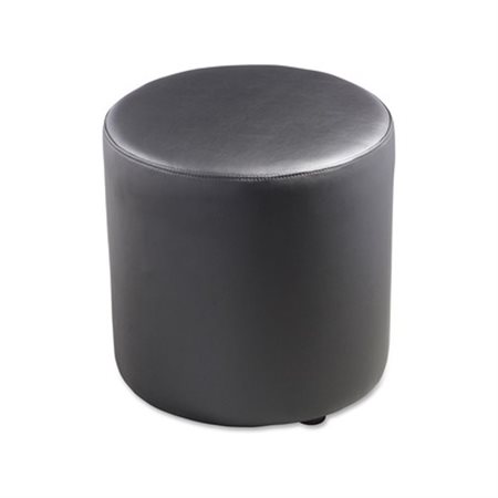 Leather Cylinder Ottoman