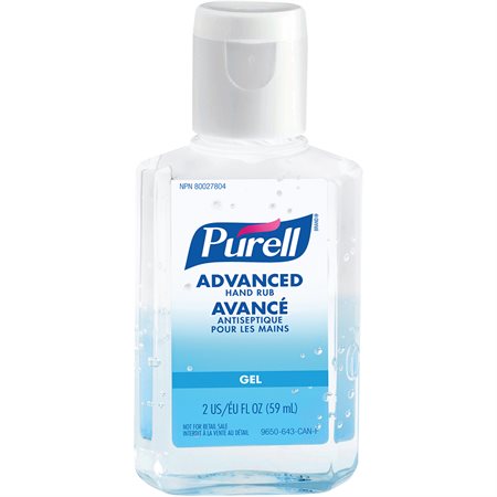 Désinfectant pour les mains Purell® Gel non parfumée, 70 % d'alcool éthylique. 50 ml (bte 24)
