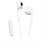 Wired Earbuds with Microphone white