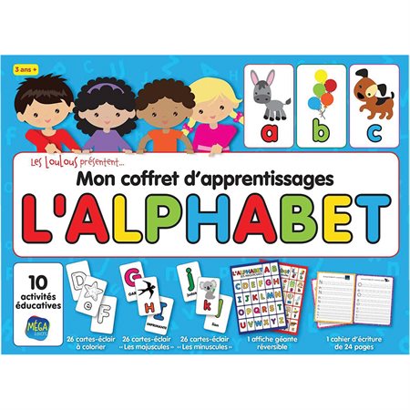 Alphabet Learning Box for Kids