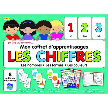 Apprentissage des nombres, formes et couleurs pour enfants