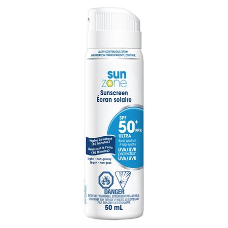 Crème solaire aérosol SPF 50+ 50 ml