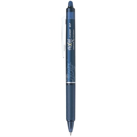 Stylo à bille roulante rétractable effaçable FriXion® Clicker 0,7 mm bleu / noir