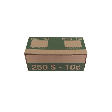 Box for coin tubes