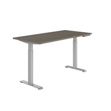 Table ajustable Ionic acajou