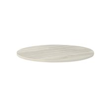 Dessus table rond Innovations 36 po dia. blanc d'hiver