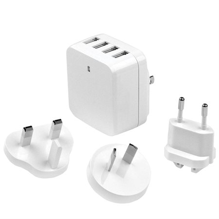 CHARGEUR MURAL USB 4-PORT