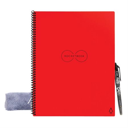 Carnet réutilisable RocketBook Core 32 pages rouge