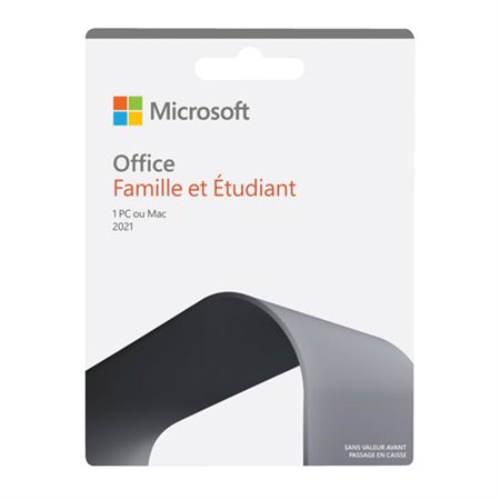 Microsoft Office Home & Student 2021 (French)