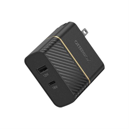 Chargeur mural double charge rapide
