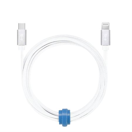 Câble tressé de charge / sync USB-C à Lightning