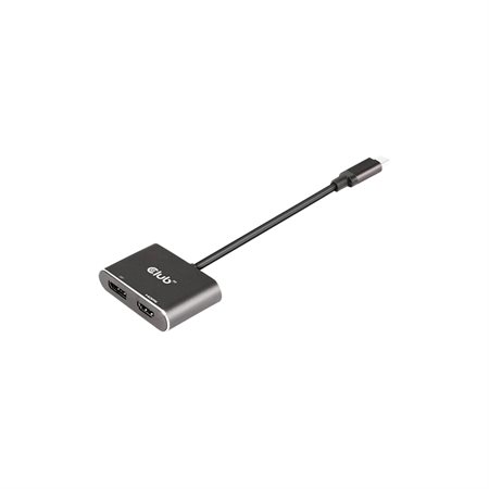 MST Hub DisplayPort 1.4 vers DisplayPort+HDMI 4K60Hz mâle / femelle