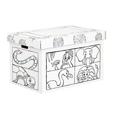 Storage Box to Draw Animals pattern