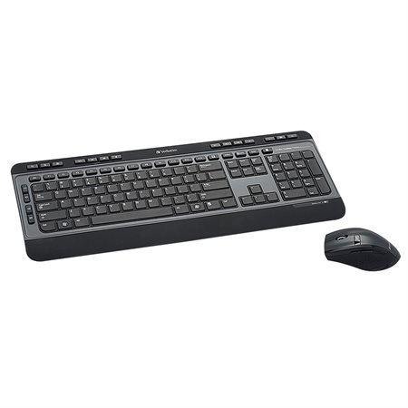 Wireless Multimedia Keyboard and 6-Button Mouse Combo