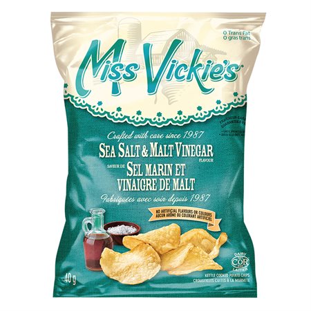 Croustilles Miss Vickie’s sel de mer et vinaigre