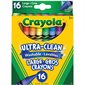 Crayons de cire Ultra-Clean™ Boîte de 16