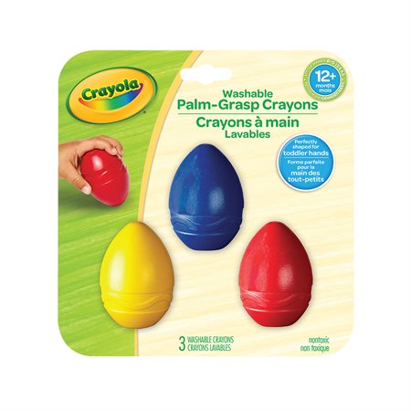 Washable Palm Grasp Crayons
