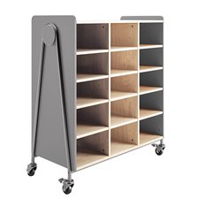 Whiffle Storage Cart - 12 Shelves