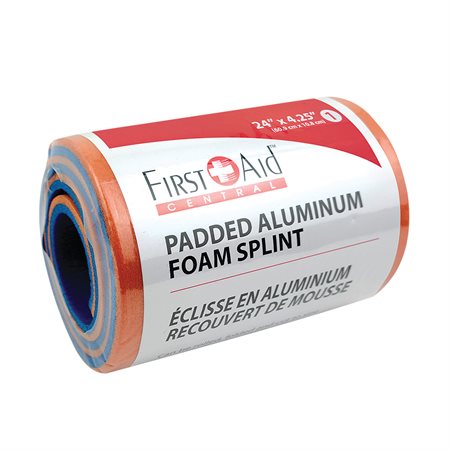 Padded Aluminum Foam Splint Roll