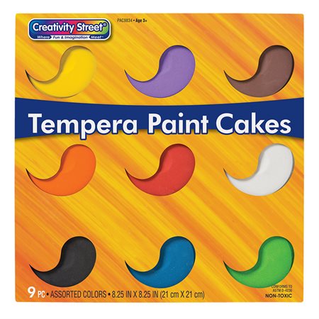 Tempera Paint Cake
