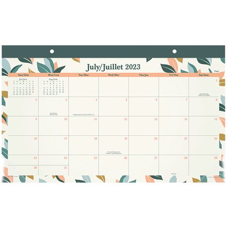 Academic Desk Pad Calendar (2024-2025)
