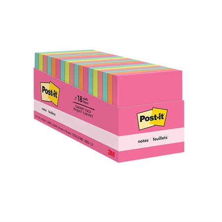 Feuillets Post-it® collection Peptitude