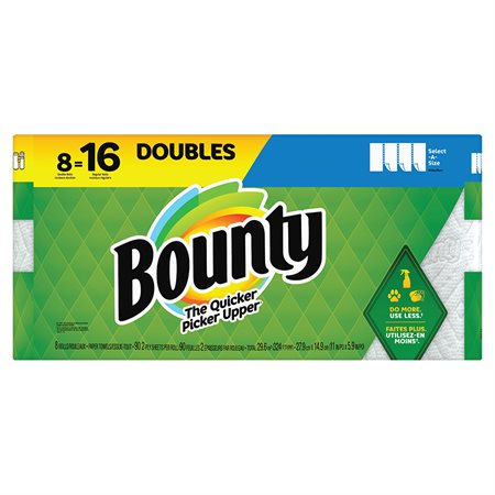 Select-A-Size Paper Towels 8 double rolls