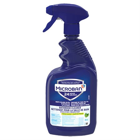 Nettoyant pour salle de bain Microban parfum frais