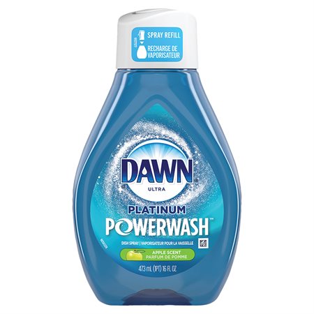 Platinum Powerwash Vapor Spray Dish Soap Refill apple scent