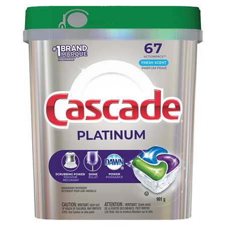 Platinum Dishwasher Detergent ActionPacs