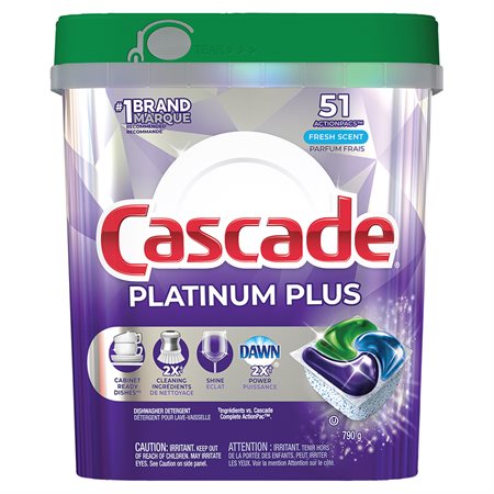 Platinum Plus Dishwasher Detergent ActionPacs