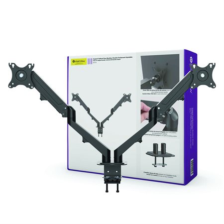 Dual Monitor Mount with Gas Spring