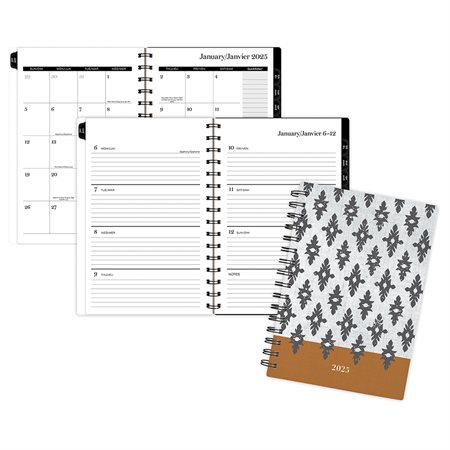 Adorn 2025 Weekly/Monthly Planner 8 1/2 x 6 in